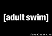 Постер телеканала Adult Swim